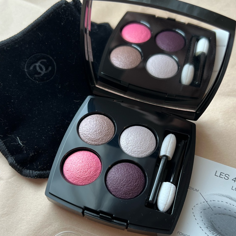 Chanel eyeshadow quad LES 4 OMBRES 228 - TISSÉ CAMBON
